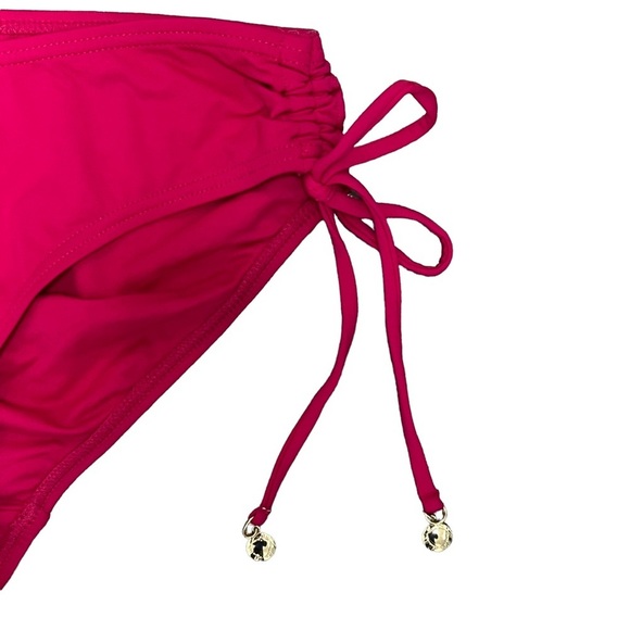NWT Anne Cole Bikini Bottoms XS Berry Side Tie X-Small - Picture 5 of 11